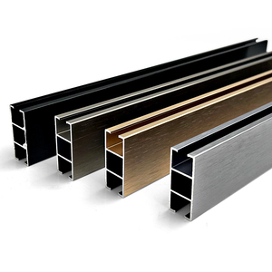 Đôi nhôm hồ sơ Jumbo im lặng theo dõi Trần treo tường rèm cửa đường ray di động gắn kết đường sắt theo dõi hệ thống với các phụ kiện - Product Image 2