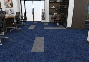 Dernières conceptions de dalles de moquette commerciales en PP - Résistantes au feu et écologiques pour usage domestique et commercial - Product Image 3