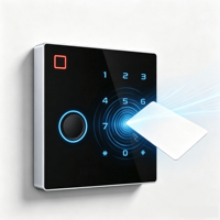 Clavier de contrôle d'accès intelligent TTLock BT, lecteur biométrique d'empreintes digitales, lecteur de carte RFID, contrôleur d'accès de porte par mot de passe tactile
