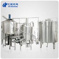 Equipo de Elaboración de Cerveza de Acero Inoxidable HG 1000 L para Uso Casero y en Cervecerías, Garantía de 6 Años, Fácil de Operar