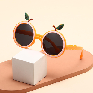 Lunettes de soleil pour enfants en forme de pomme 2026, personnalisables avec logo OEM, protection UVA/UVB/UVC, vente en gros - Product Image 6