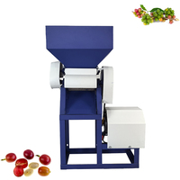 Décortiqueuse automatique de baies de café et de grains avec moteur, usage domestique, haute précision, 30-100 kg/h, machine à décortiquer le café 220V