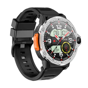 Toàn Cầu Ban Đầu 4G LTE Sim GSM WCDMA Thông Minh Đồng Hồ Smartwatch Dual Camera Wifi Compass GPS Theo Dõi Pin Lớn Cho Người Đàn Ông Phụ Nữ