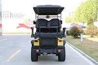 Voiture de golf tout-terrain 14 pouces 4 places 48V 6.3KW avec batterie Lifepo4