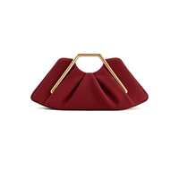 Petit sac nuage de niche pour événements formels, sac plissé pour tenues de soirée, sac bandoulière haut de gamme pour le bras, sac pour femme