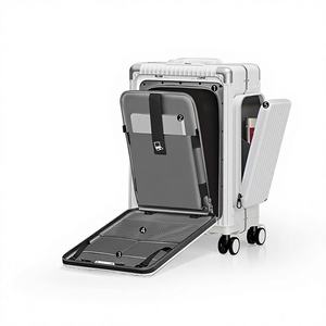 Maleta de Viaje Rígida de Lujo con Apertura Frontal, TSA, Neopreno, Gran Capacidad, Portavasos y Ruedas Giratorias - Product Image 3