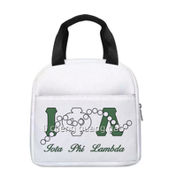 Sac à déjeuner isotherme personnalisé pour la confrérie des sœurs Iota Phi Lambda, sac à déjeuner pour le camping en plein air, les voyages