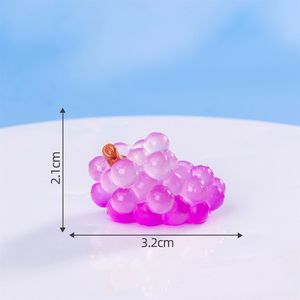 Boîte surprise de fruits lumineux de simulation alimentaire Weij, petits accessoires décoratifs mignons à faire soi-même, mini figurines en résine pour bureau - Product Image 6