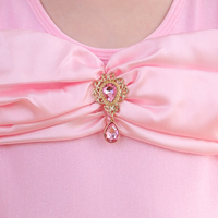 Robe tutu de ballet pour filles, manches courtes bouffantes, nœud en satin, strass, tulle scintillant, costume de danse princesse, justaucorps