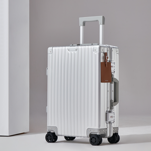 Luxury Modern All Aluminum Carry-On <strong>Luggage</strong> with Durable Alloy Frame TSA Lock Spinner Wheels Waterproof Design - Product Image 5