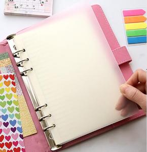 <span class=keywords><strong>A5</strong></span> 6 Nhẫn Binder Divider Loose Leaf Giấy Kế Hoạch Bộ Chia Ban Matt Frosted PP Tấm Filler Giấy Spacer <span class=keywords><strong>Filofax</strong></span> <span class=keywords><strong>Organizer</strong></span> - Product Image 5