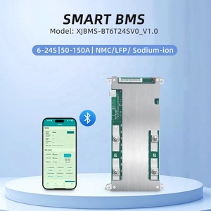 XJ thông minh BT BMS On/Off chuyển đổi phần mềm 6S 7S 9S 11S 13S 15S 17S 21S 24S 36V 48V 72V 50A 100A 150A quản lý pin hệ thống - Product Image 2