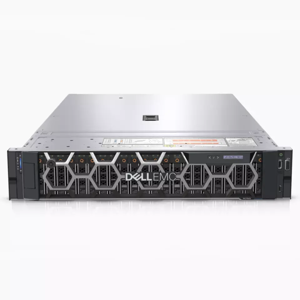 새로운 서버 Poweredge r크rr740 R750xs R940 사용 호스트 서비스 네트워크 스토리지 DELL 2u 랙 서버