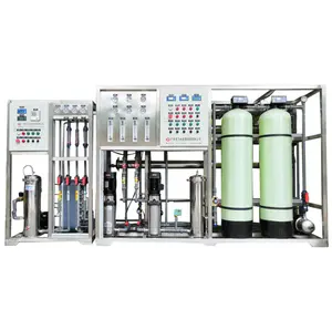 Proveedor chino Sistema de tratamiento de agua 500L/H 1000L/H Sistema de RO manual Máquina de filtración de agua con membrana RO