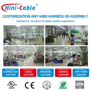 Harnais de câbles spirale haute élasticité personnalisé OEM avec connecteur USB Type C pour équipement industriel - Product Image 4