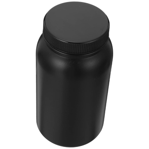 Pot à lait en poudre et à biscuits/bonbons de qualité supérieure, noir, de qualité alimentaire, sans BPA, 3,5 L (120 oz), avec couvercle à vis - Product Image 1