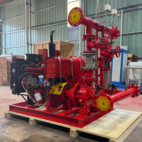 Paket Pompa Kebakaran EDJ Heavy Duty Elektrik Diesel Jockey Sentrifugal untuk Pabrik Industri