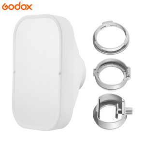 Kit de diffuseur de boîte à lumière Godox ML-CS1625 avec 3 adaptateurs, diffuseur pliable pour GodoxV1 Series V1 ML30 ML60BI <span class=keywords><strong>AD200PRO</strong></span> - Product Image 5