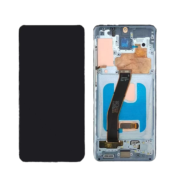 High Quality OLED LCD Screen for Samsung Galaxy S20/ S20 Plus/S20 Ultra 5G LCD Display Replacement Touch Screen with Frame