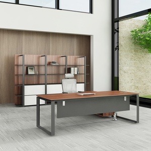 Modern Wooden Office <b>Desk</b> Commercial Furniture for Manager Executive - Product Image 2