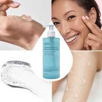 Gel conducteur hydratant pour appareils micro-courants personnalisés, pour marques d'équipements de beauté à domicile, fournisseur OEM ODM de soins de la peau