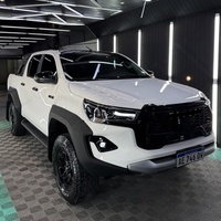 Sports Edition Accessoires de voiture Auto pp Pare-chocs ABS Grilles pour toyota Hilux Revo Rocco 2016-2022 Upgrade 2023 GR Sport Model