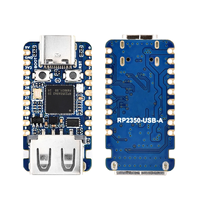 Carte de développement mini RP2350-USB-A, MCU double cœur RP2350A 150 MHz, 520 Ko SRAM, 2 Mo Flash, USB-A pour le développement de systèmes embarqués IoT