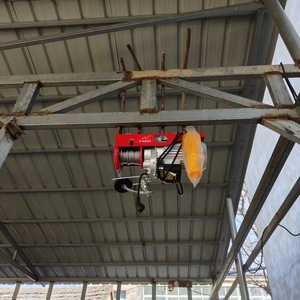 Trống đôi Reel Twin động cơ không khí <span class=keywords><strong>tugger</strong></span> buổi sáng 750Watts rơi miễn phí di động trawl Trailer Trần 5000lb khí nén tời - Product Image 5