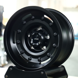 Htor <span class=keywords><strong>ล้อ</strong></span>ปลอมแปลง16 17 <span class=keywords><strong>18</strong></span>นิ้ว5X108สีดำด้านดีไซน์ทนทานสำหรับ Maverick Bronco Sport Explorer Edge Escape - Product Image 2