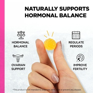 Gomitas para el Síndrome del Ovario Poliquístico (SOPP) para Adultos, Desintoxicación Uterina, Equilibrio Hormonal, Alivio del Malestar Menstrual, Gestión de la Energía, Apoyo para el Sueño - Product Image 4