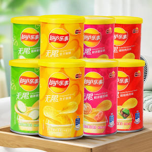 Оптовая цена, картофельные чипсы, небольшая банка, 40 г, консервы, популярные экзотические закуски с ароматом огурца, помидора - Product Image 2