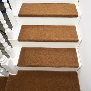 批发楼梯垫子可拆卸和可清洗楼梯地毯可定制楼梯地毯