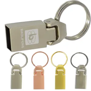 Manufacturer wholesale price free key chain pendrivers 32gb 16 gb 8gb 4gb 2gb with customized logo fast speeds storage chips