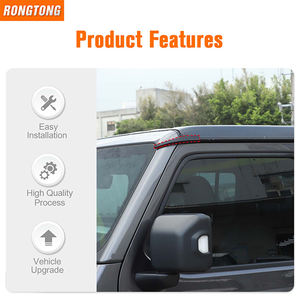 <span class=keywords><strong>Déflecteur</strong></span> <span class=keywords><strong>de</strong></span> <span class=keywords><strong>pluie</strong></span>, accessoire <span class=keywords><strong>d</strong></span>'extérieur pour voiture, pour Jeep Wrangler JL 2018 + - Product Image 6