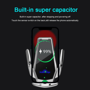 <span class=keywords><strong>Chargeur</strong></span> de <span class=keywords><strong>voiture</strong></span> sans fil simple rapide 10W Q1 pour <span class=keywords><strong>iPhone</strong></span> 12 & 13 Pro support de téléphone à capteur automatique électrique avec entrée 9V/2A - Product Image 6