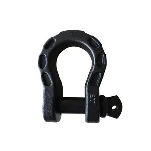 4 Ton Shackle Thinkwell Forged 3/4" 8 Ton Customized Screw Pin Bow Shackle Off Road Heavy Duty Shackle