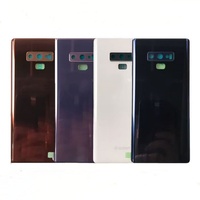 Repuestos para Celulares, Carcasa Trasera de Vidrio para Samsung Note 9, Tapa de Batería con Cubierta de Cámara