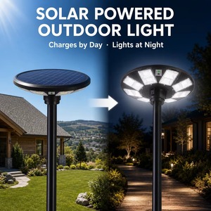 Nuevo estilo UFO LED Luz de calle con energía solar Gran angular Luces de calle solares al aire libre para Road Yard <span class=keywords><strong>Piazza</strong></span> - Product Image 2