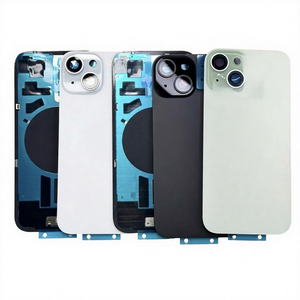 Remplacement complet du boîtier arrière en verre pour télé<span class=keywords><strong>phone</strong></span> mobile à clapet pour 15 - Product Image 4