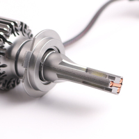 Ampoule de phare de voiture LED à 3 tuyaux en cuivre, haute puissance H1 H11 9005 HB3 H7 LED H4 voiture LED phares de voiture led 55w Auto Lamp