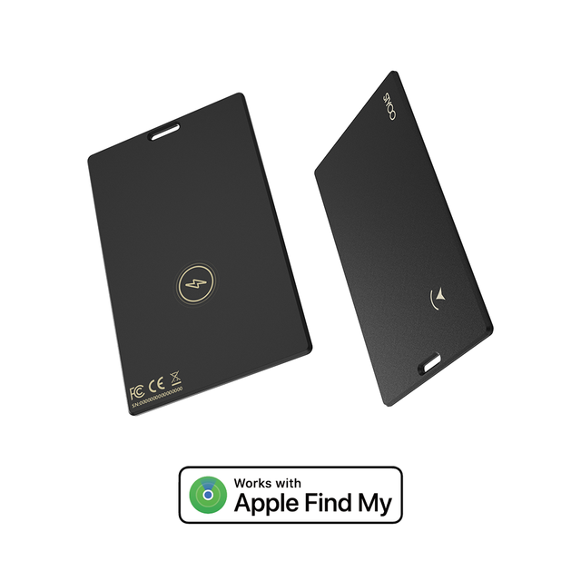 Smart Tag for Bluetooth Tracker Slim Finder Anti-Lost Device with GPS Navigation Rechargeable Wireless Wallet Tracker for iPhone