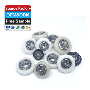 Roues pivotantes concaves avec roulements Pneus de traction en plastique robustes pour équipement industriel et <span class=keywords><strong>chariot</strong></span> - Product Image 1