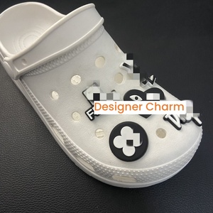 Brand Logo Luxury <strong>Shoes</strong> <strong>Charms</strong> Custom Designer Logo Decoration DIY Accessories <strong>Shoes</strong> Pins PVC Designer Clog <strong>Charms</strong> - Product Image 2
