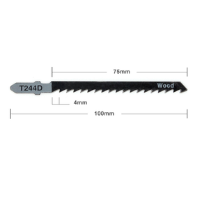 <span class=keywords><strong>T244D</strong></span> Gebogenes Sägeblatt Schnellschleifzahn 6 TPI Holz-Kork-Schneidblatt Heim-Deko DIY Industrie OEM Maßgefertigt REEKE Marke - Product Image 2