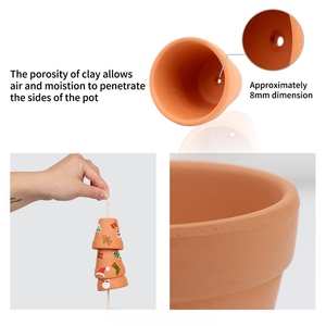 Mini <span class=keywords><strong>bricolage</strong></span> peinture plante <span class=keywords><strong>fleur</strong></span> fibre argile <span class=keywords><strong>terre</strong></span> cuite <span class=keywords><strong>pot</strong></span> <span class=keywords><strong>de</strong></span> <span class=keywords><strong>fleur</strong></span> <span class=keywords><strong>en</strong></span> céramique - Product Image 6