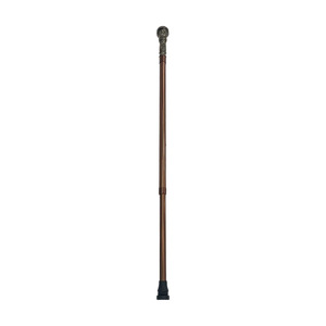 Canne de gentleman en alliage d'aluminium à double section pour la randonnée en plein air, accessoires de défilé de mode, marron, gris, noir, modèle S073YBR - Product Image 3