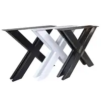 Pied de Table en fer forgé industriel, meuble de Restaurant, Vintage, robuste, idéal pour une Table basse ou d'appoint