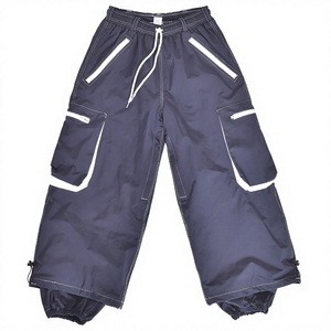 Pantalons de ski unisexes imprimés en gros, imperméables, coupe-vent, respirants, séchage rapide, doublure hiver haute performance en polyester, pour activités de plein air - Product Image 1