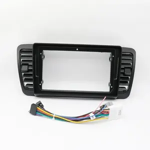 Sol direksiyon Subaru Outback Legacy 2004-2009 için 9 inç 2 Din araba Stereo radyo fasya Dash Player DVD çerçeve paneli Trim - Product Image 1