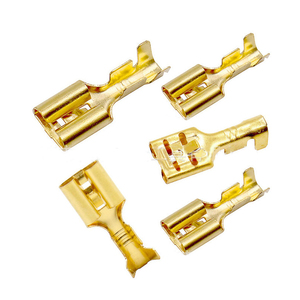2.8mm-6.3mm thiếc mạ đồng thau dây điện uốn thiết bị đầu <span class=keywords><strong>cu</strong></span>ối kết nối Kit với Splice nối nam nữ SPADE - Product Image 3